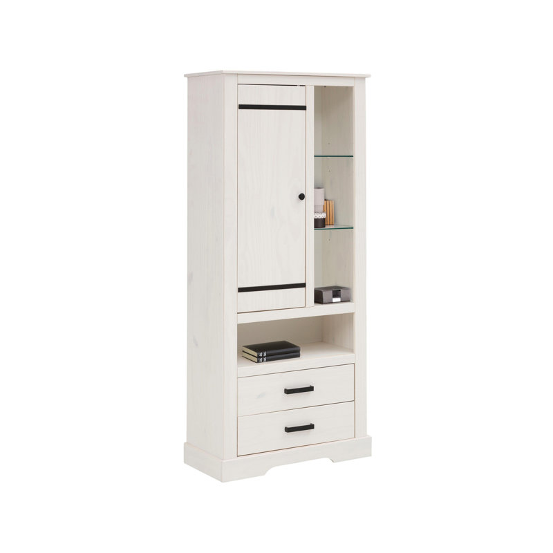 Brecksville Dining Hutch Welsh Dresser, White Lacquer