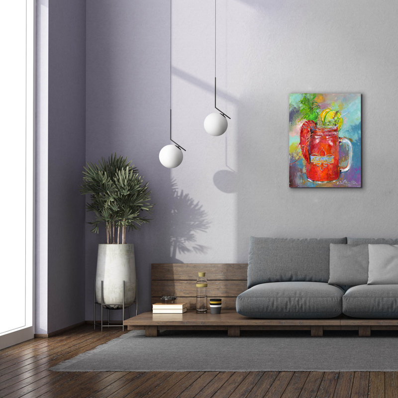 «Big Easy» par Richard Wallich, H 34 po x l 26 po x P 1,5 po