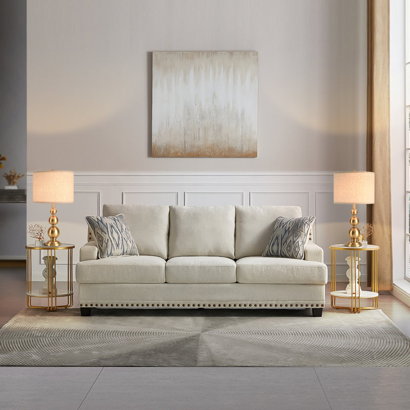 24.4" Table Lamps Set of 2, Gold