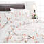  Ensemble de housse de couette ultra doux en cerisier réversible Sakura-1651847344-1651847345