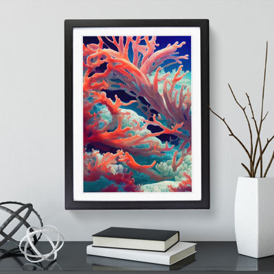 Magnificent Coral - Framed Print