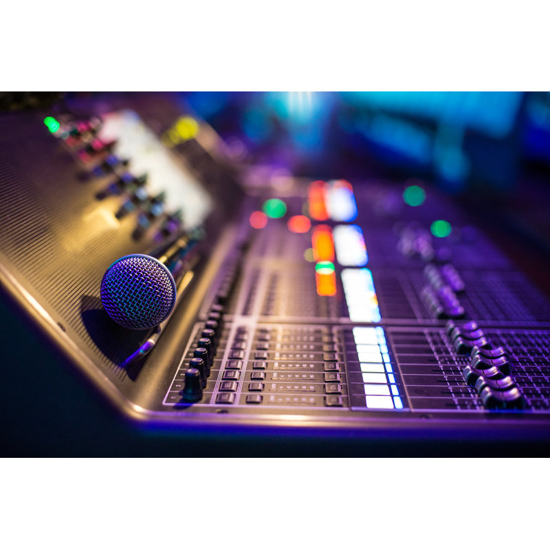 " Show Sound Controller " by Tailex, 32" H x 48" W  