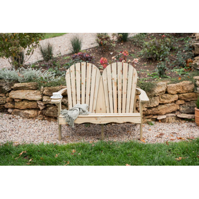 Adelanto Solid Wood Outdoor Bench