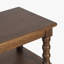 Isabel Spindle Solid Wood Wide Bookcase