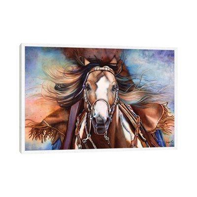 Point Blank by Lisa Lopuck - Painting on Canvas