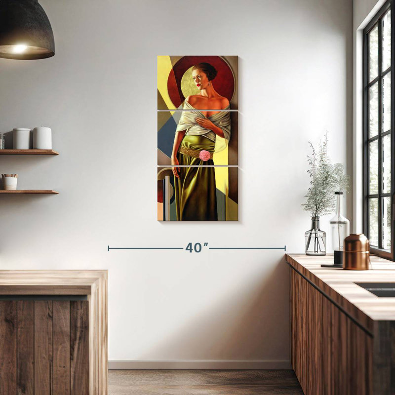 Reflets de la grâce, H 38 po x l 18 po