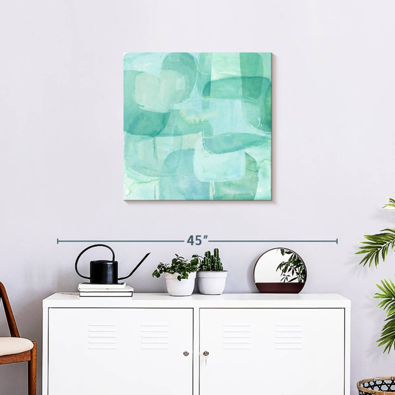 Avery Sea Glass Reflection I, H 24 po x l 24 po