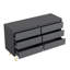 120 cm W Chest of 6 Drawers-1460461904