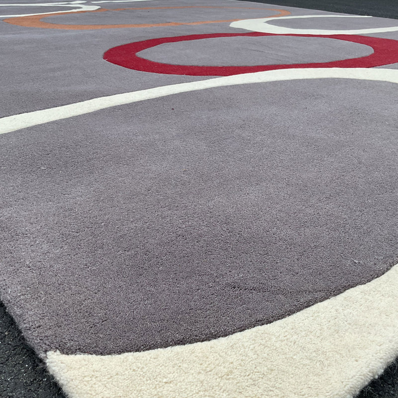 Wool Geometric Indoor Rug