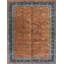 Chinese Wool Rectangle Knotted 1920s Room Size - Art Deco Antique Coral Rug