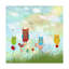 Reproduction d’art sur toile tendue "Owl Land" par Ingrid Blixt-912193023