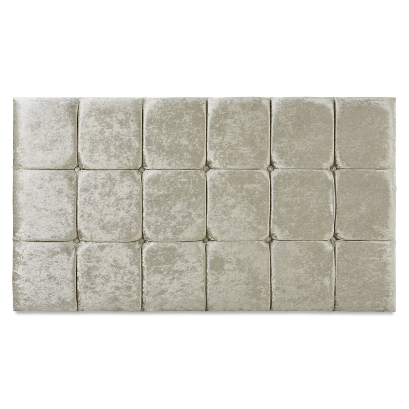 Bridgeman Upholstered Headboard, Single (3'), Silver