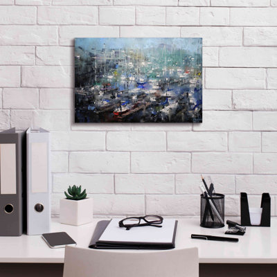 «Fisherman’s Wharf» par Mark Lague, art mural sur toile