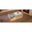 Table basse relevable 39,3 "avec éclairage DEL et rangement caché Ridgewell-124513604