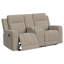 Ensemble de canapé inclinable 3 pièces élisabith taupe-122094027-129632553