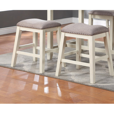 Ensemble de 2 chaises de salle à manger avec tabourets hauts