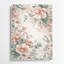 Aquarelle florale 1, art mural en métal beige-1925429735