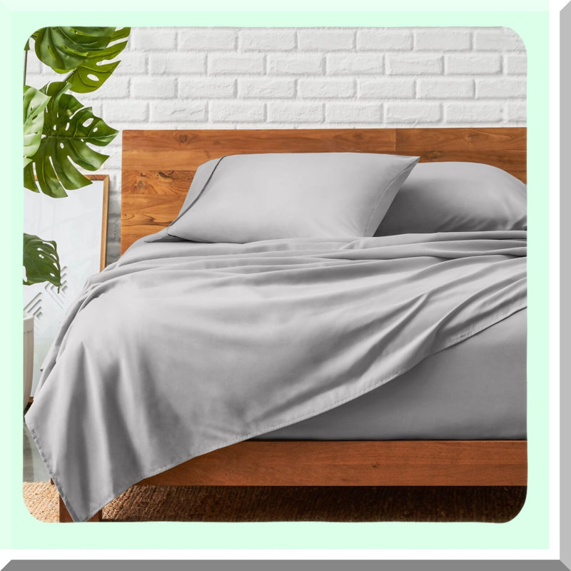 UltraSoft Luxe 1800 Sheet Set - Deep Pocket Luxury Bedding with Double Brushed Microfiber - Easy Fit 4 Piece Set - Includes Pillowcases