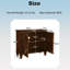 Buffet 33,58 pouces avec rangement-118133410