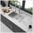 30 Inch Undermount Stainless Steel Kitchen Sink with 9 Inch Deep Single Bowl, 16 Gauge, Durable and Space-Saving Design