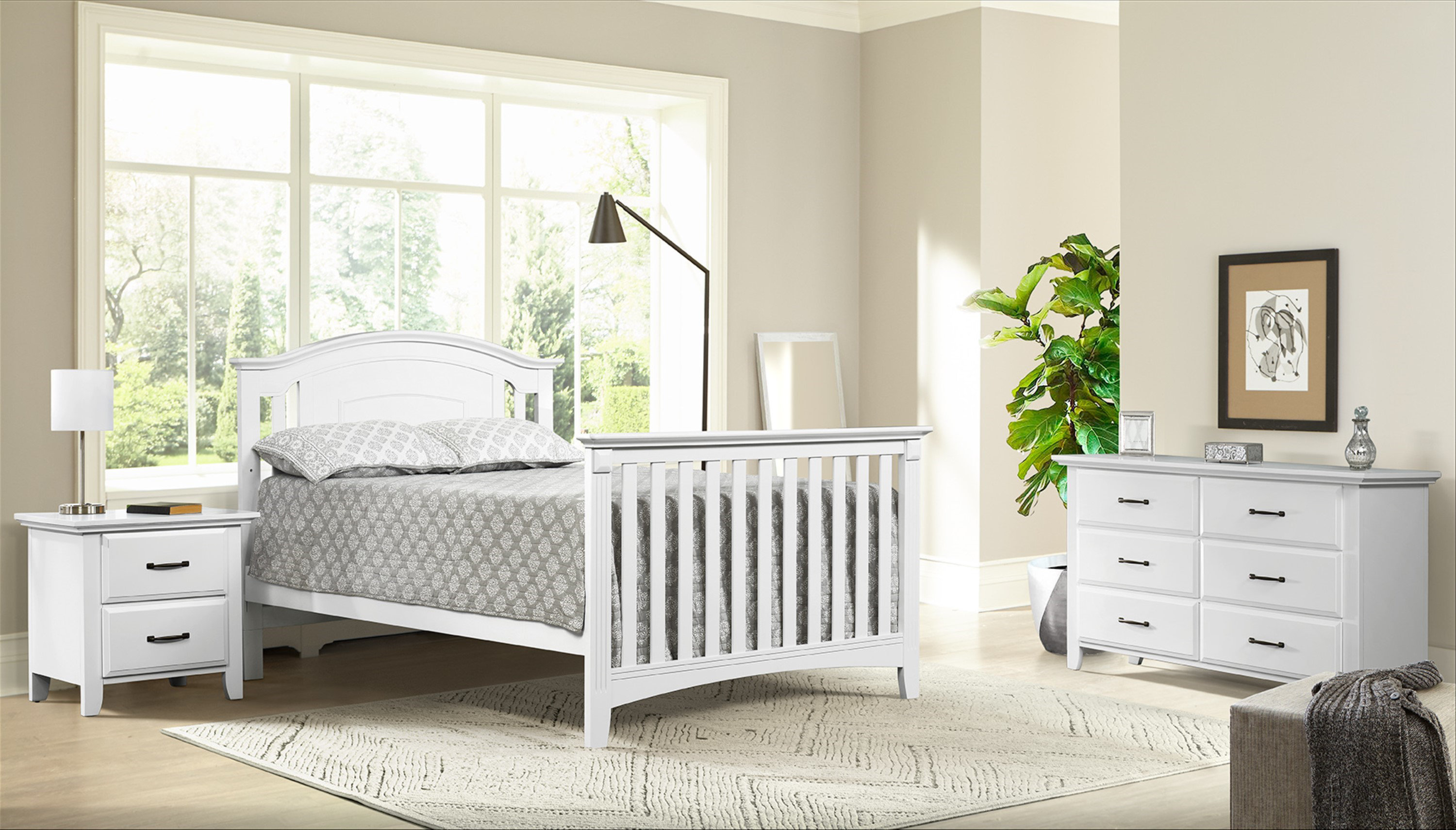 OxfordBaby Universal Full Bed Conversion Kit for Convertible Baby Crib