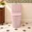1.1/1.6 GPF Dual-Flush Elongated One-Piece Toilet with 17.13" ADA Comfort Seat Height, Ceramic Glazed Surface(Soft Close Seat Included), Pink-109583348