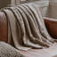 Florence Knit Throw Taupe 1300x1700mm-111169907