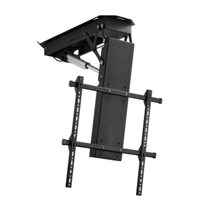 Support de plafond motorisé pour téléviseur, support mural pour téléviseur de 32 à 70 pouces, support de plafond électrique réglable pour téléviseur, support de fixation pour téléviseur rabattable motorisé avec VESA de 24 po x 24 po, convient