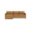 Reve Leather Sofa with Chaise (with Storage)-744149488-744149495