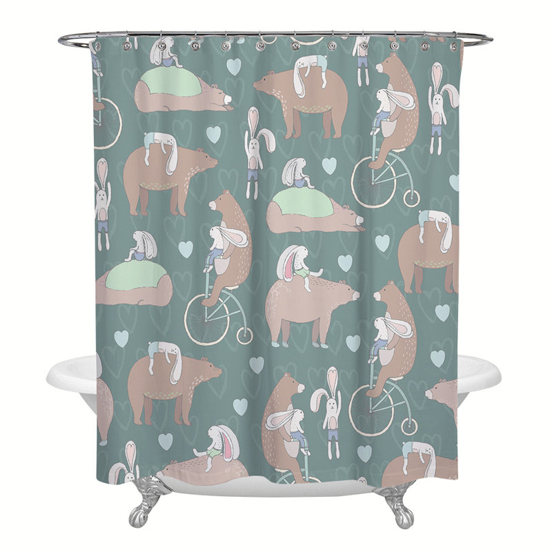 Shower Curtain, 93" H x 70" W
