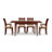 Sarah 4 - Person Solid Wood Top Four Leg Dining Set-16848866-37101029-39921237