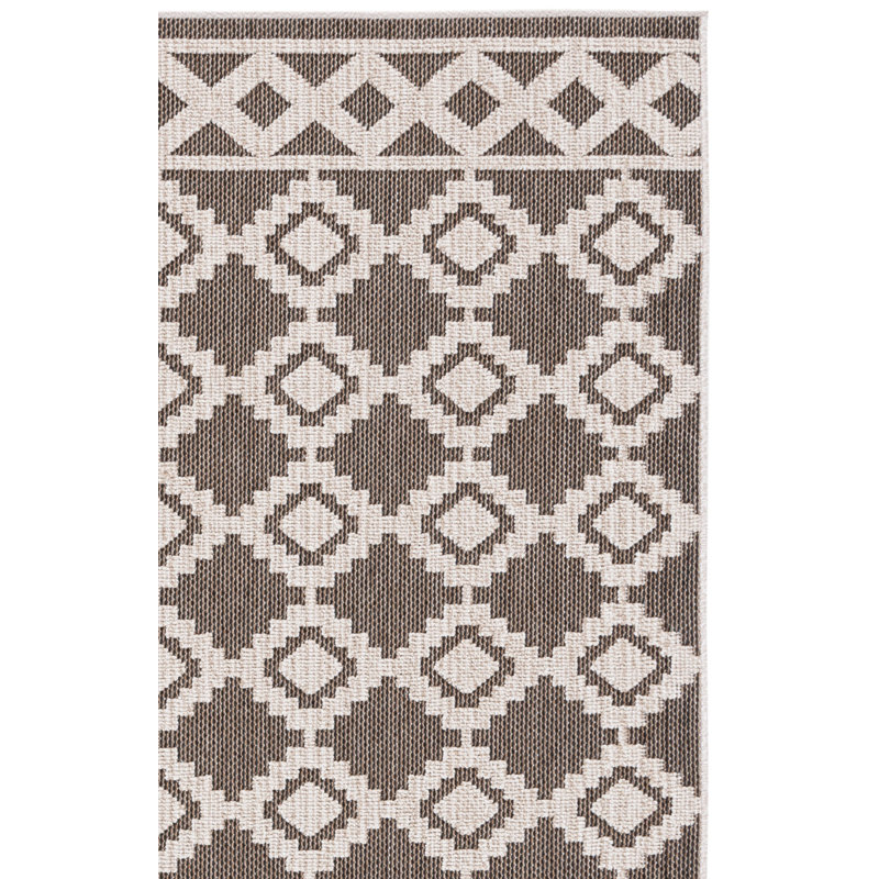 Global Performance Geometric Indoor/Outdoor Area Rug, Rectangle 5'3" x 7'6"