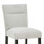 Table de salle à manger 5 pièces à hauteur de comptoir avec 4 chaises rembourrées Roundhill Furniture Cavira-123033681