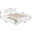 Lit plateforme Flack en bois massif avec pied de lit et gigogne-521825986-515421930