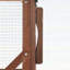 Grande cage extérieure pour chat en bois à 2 niveaux sur roulettes verrouillables, cage en forme de sapin massif avec plateformes à plusieurs niveaux et maison de repos, résistante aux intempéries et à l'épreuve des prédateurs