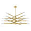 Lustre Strasbourg en laiton vieilli
