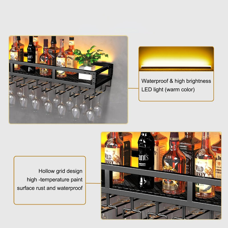 Wine Rack Wall Mounted