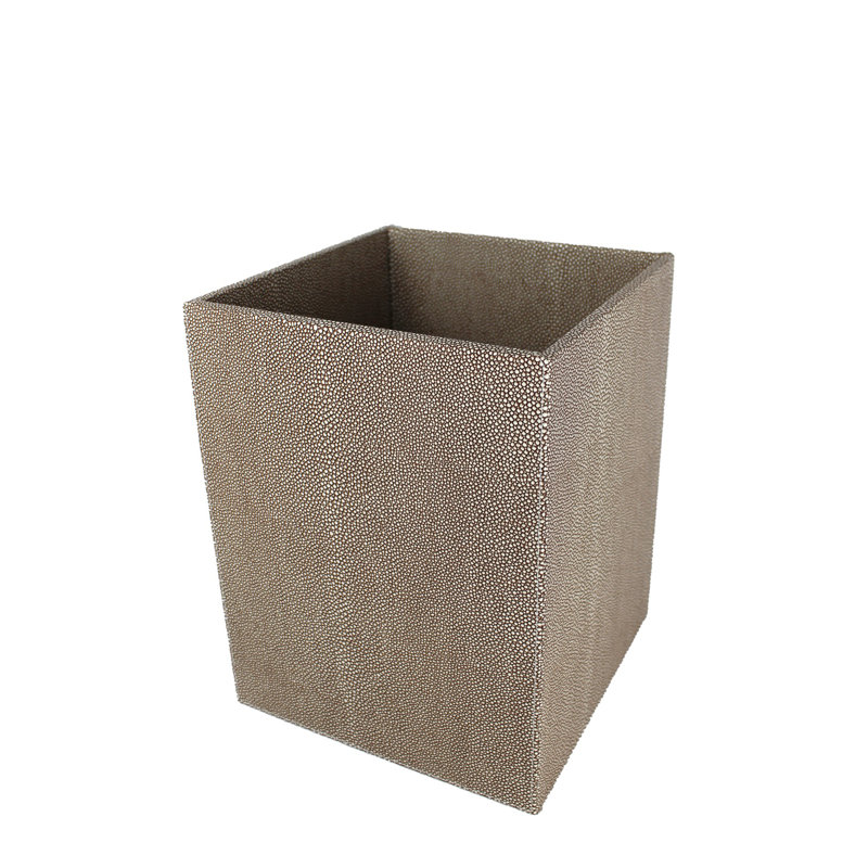 Darryn 12 Litre Waste Basket, Brown