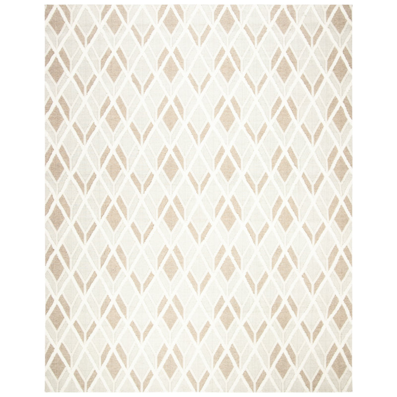 Chanelle Hand Loomed Performance Geometric Rug, Rectangle 6' x 9'