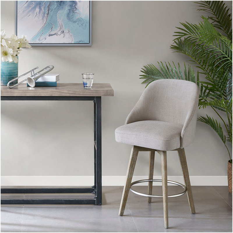 Tabouret de comptoir avec siège pivotant