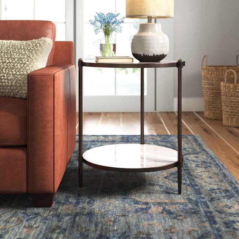 Agna End Table with Storage