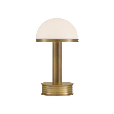 Lampe de table en laiton sans fil Promenade