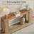 Extra Long Farmhouse Console Table – Narrow Wood Entryway Sofa Table Behind Couch, Rustic Accent Table For Living Room, Hallway, Or Foyer-118937298