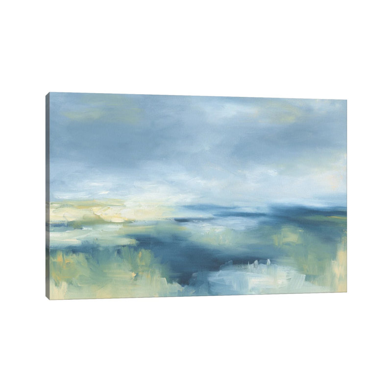 Coastal Blues - Estampe numérique sur toile tendue avec châssis