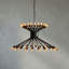 Lustre Mancini, métal noir