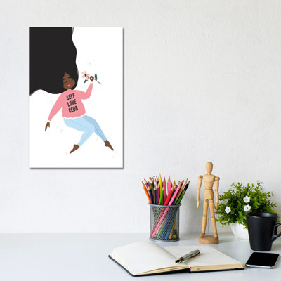 Self Love Club by The Beau Studio - Wrapped Canvas Print