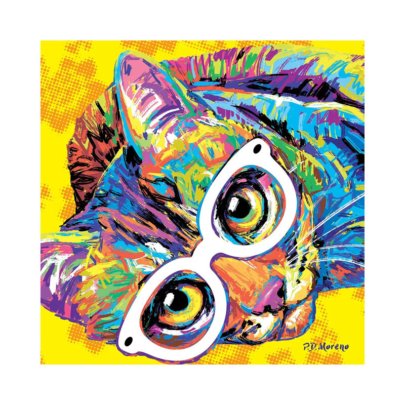 Butters 1 Piece Wall Art on Canvas, 93.98 cm H x 93.98 cm W x 1.91 cm D, Wrapped Canvas