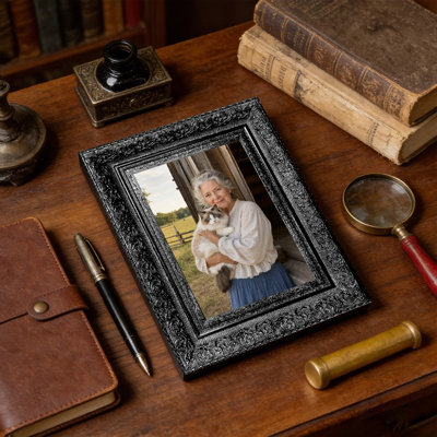 5" x 7" Black 1PC Photo Frame for Office Decor Picture Frame