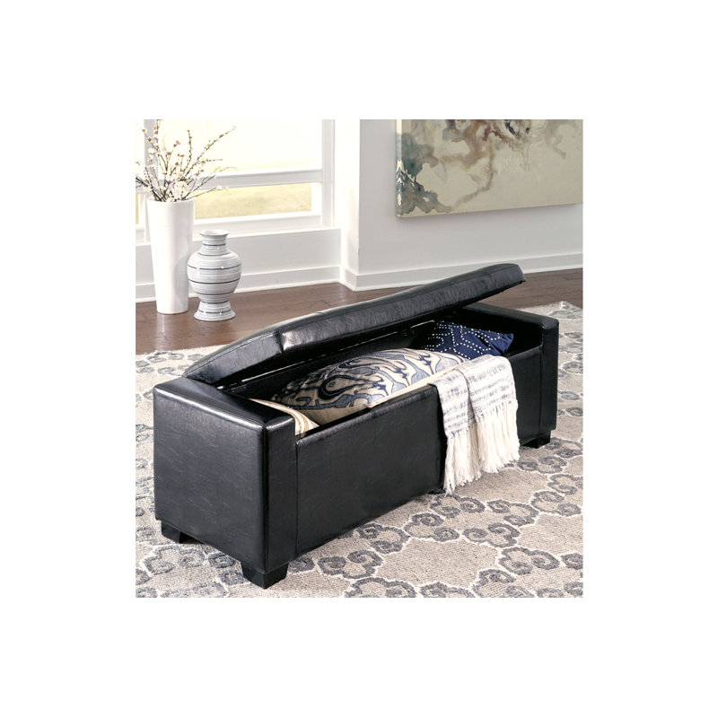 Banc de rangement rembourré Nisveta