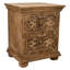 Arvenita 50cm W Solid Wood Bedside Table